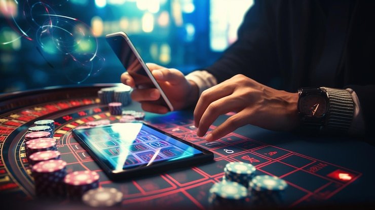 Antarmuka aplikasi kurma toto di layar Android menampilkan sportsbook, kasino dealer langsung, dan slot